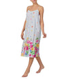 40 Winks Pocketed Sleeveless Floral V-Neck Woven Midi Chemise