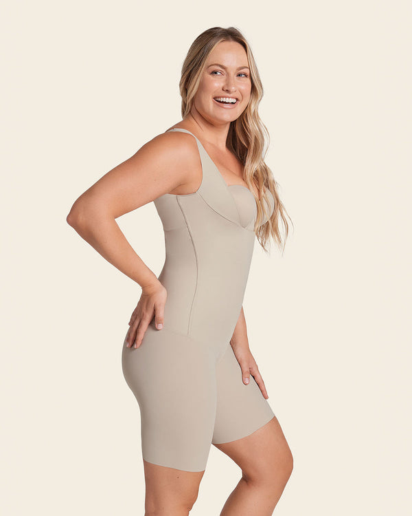Leonisa Undetectable Step-in Mid-Thigh Body Shaper