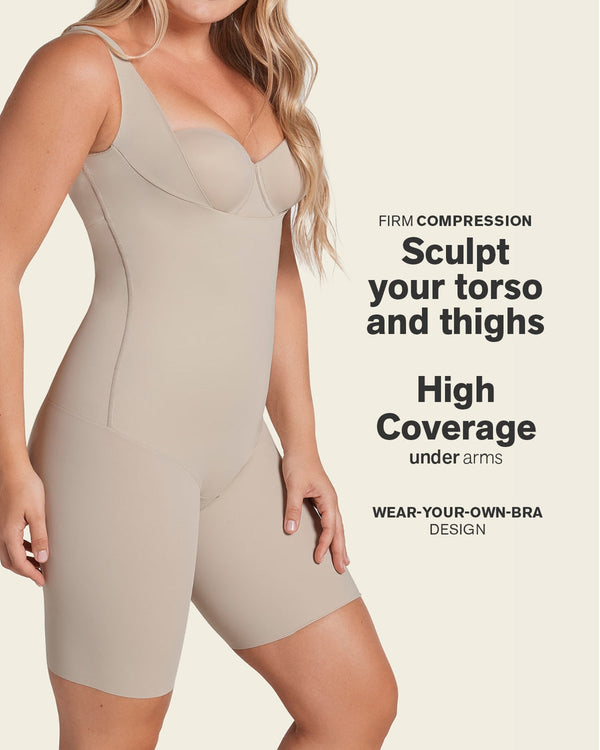 Leonisa Undetectable Step-in Mid-Thigh Body Shaper