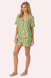 Room Service Lemon Print Shorts Set