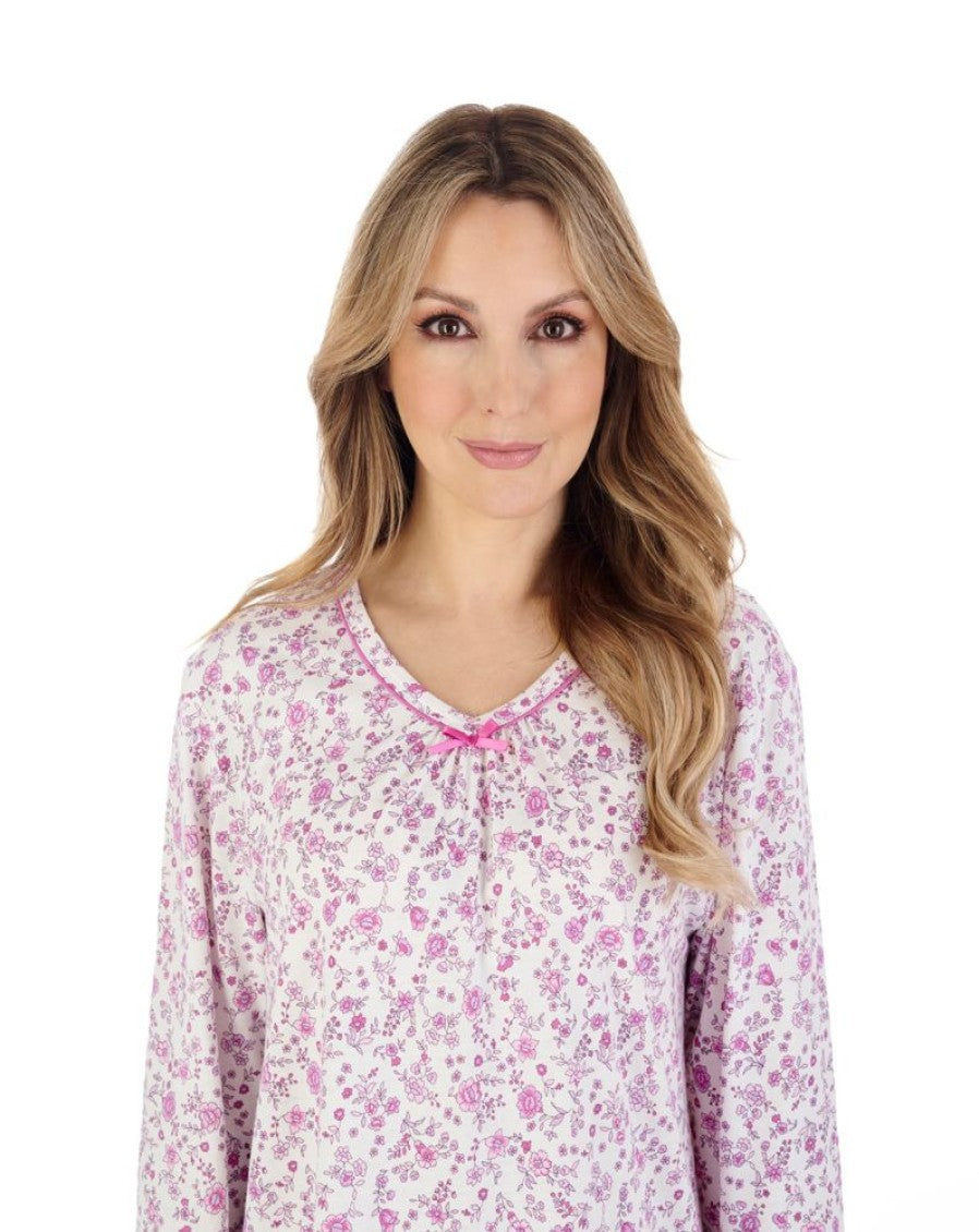Ditsy Floral Cotton Jersey Nightdress