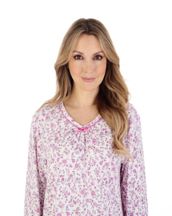 Ditsy Floral Cotton Jersey Nightdress