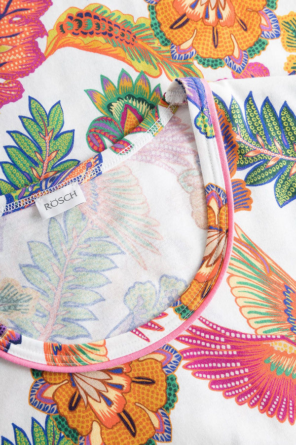 Rosch Tropical Print Cotton Nightgown Lounger