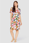 Rosch Tropical Print Cotton Nightgown Lounger
