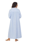 Lanz of Salzburg Peter Pan Collar Flannel Cotton Nightgown