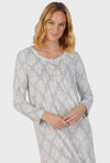 Carol Hochman Icy Damask Fleece Nightgown