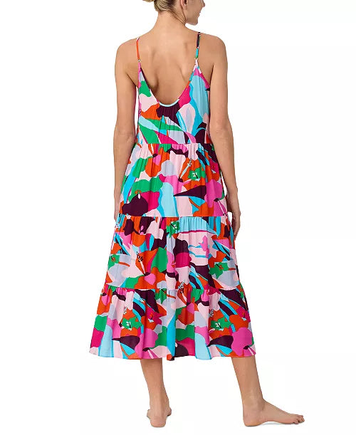 Sanctuary Women's Printed Tiered Midi Chemise