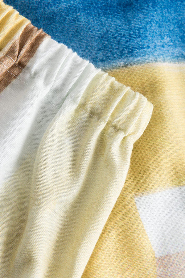 Feraud Paris All Cotton Graphic Print Pajamas