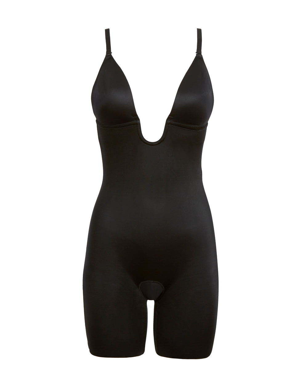 SPANX Suit Your Fancy Plunge Low-back Mid-thigh Bodysuit