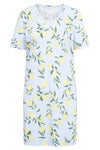 Rosch Cotton Lemon Print Short Sleeve Nightgown