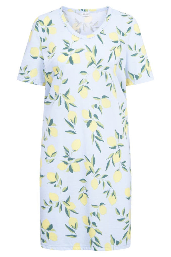 Rosch Cotton Lemon Print Short Sleeve Nightgown