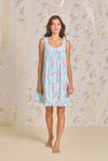 Eileen West Floral Allover Tencel™ Modal Sleeveless Chemise