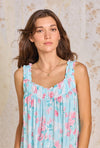 Eileen West Floral Allover Tencel™ Modal Sleeveless Chemise