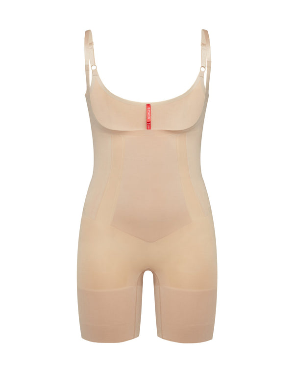 Spanx Oncore Open-bust Mid-thigh Bodysuit