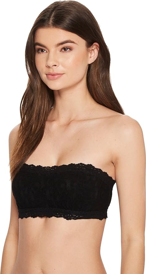 Hanky Panky Women's Signature Lace Padded Bandeau With Straps