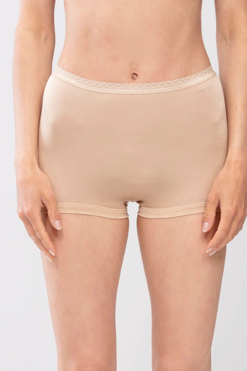 Mey Lights Cotton No Side Seam Boy Short Boxers