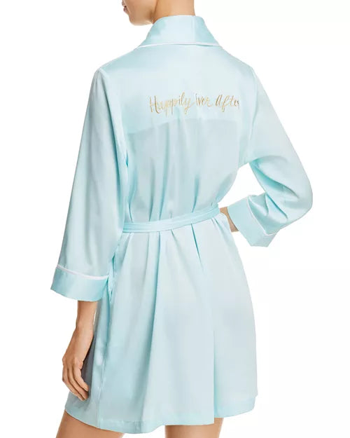 Kate Spade NewYork Cotton Blend Bridal Happily Ever After Robe