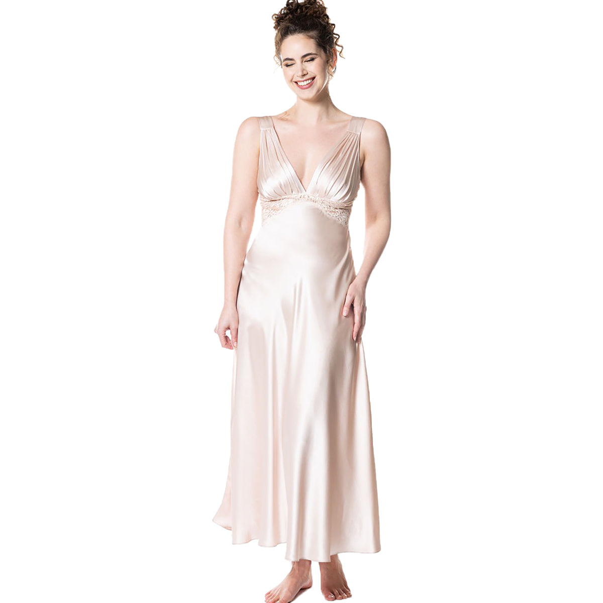 Christine Lingerie Silk Glamour Gown