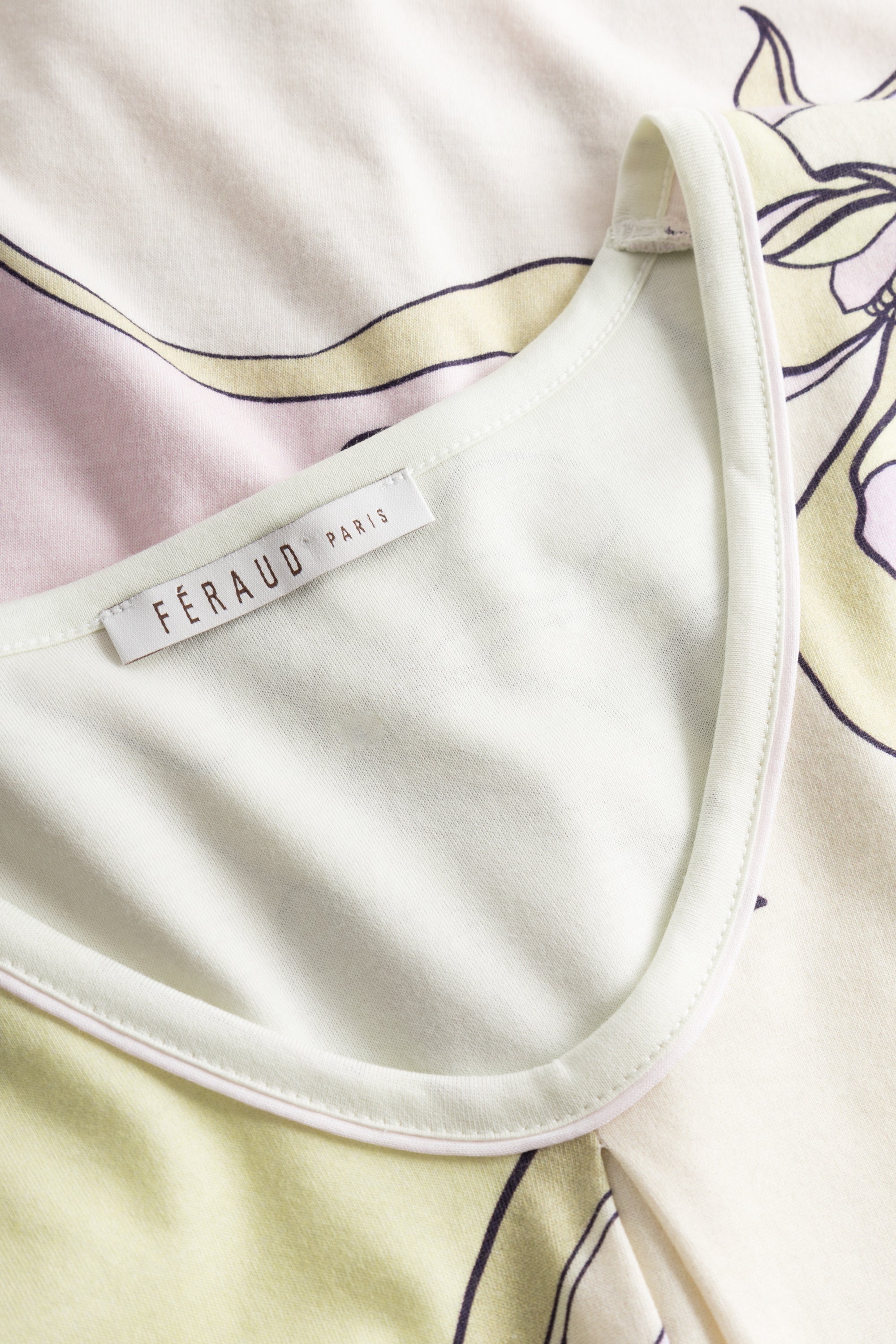 Feraud Paris Pure Cotton Abstract Print Pajamas