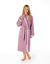 Slenderella Cotton Terry Wrap Robe