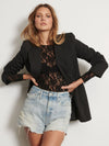 Hanky Panky Signature Lace Unlined Long Sleeve Top