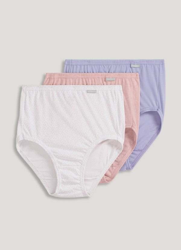 Jockey 3 Pack Elance Cotton Full Briefs