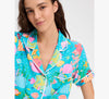 Kate Spade New York Under Sea Cropped Pajamas