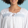 Emma Long Sleeve Lawn Cotton Nightgown