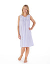 Slenderella Gingham Print Woven Cotton Nightdress