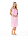 Slenderella Gingham Print Woven Cotton Nightdress