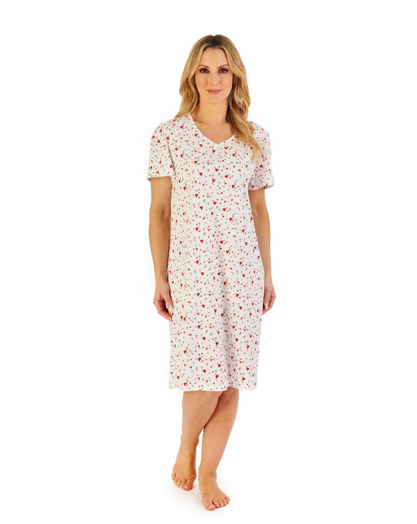 Slenderella 40" Cotton Jersey Nightdress