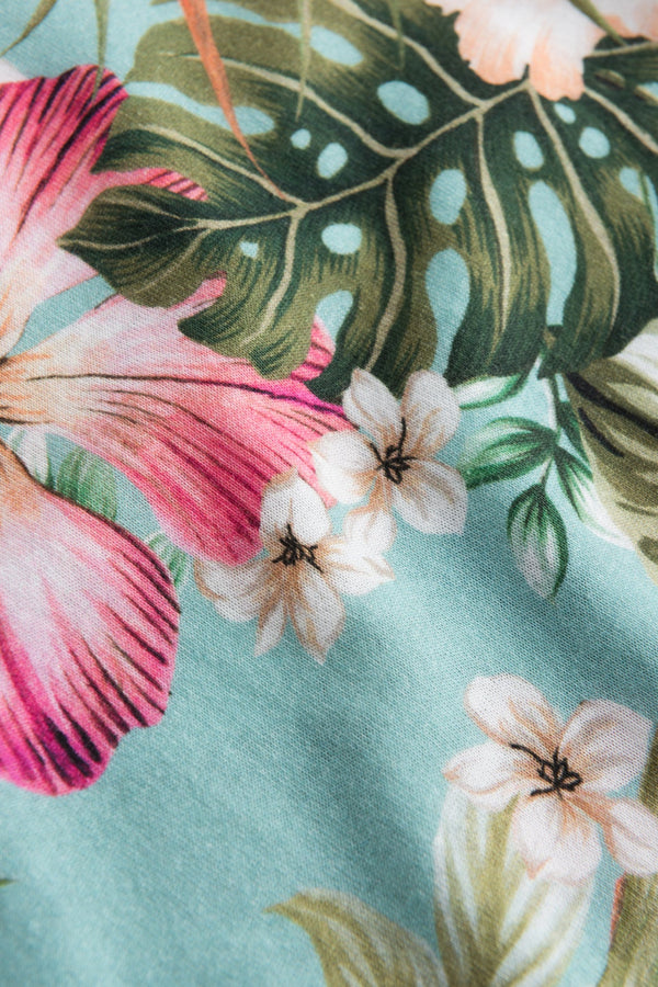 Rosch Cotton & Modal Botanical Print Short Sleeve Nightgown