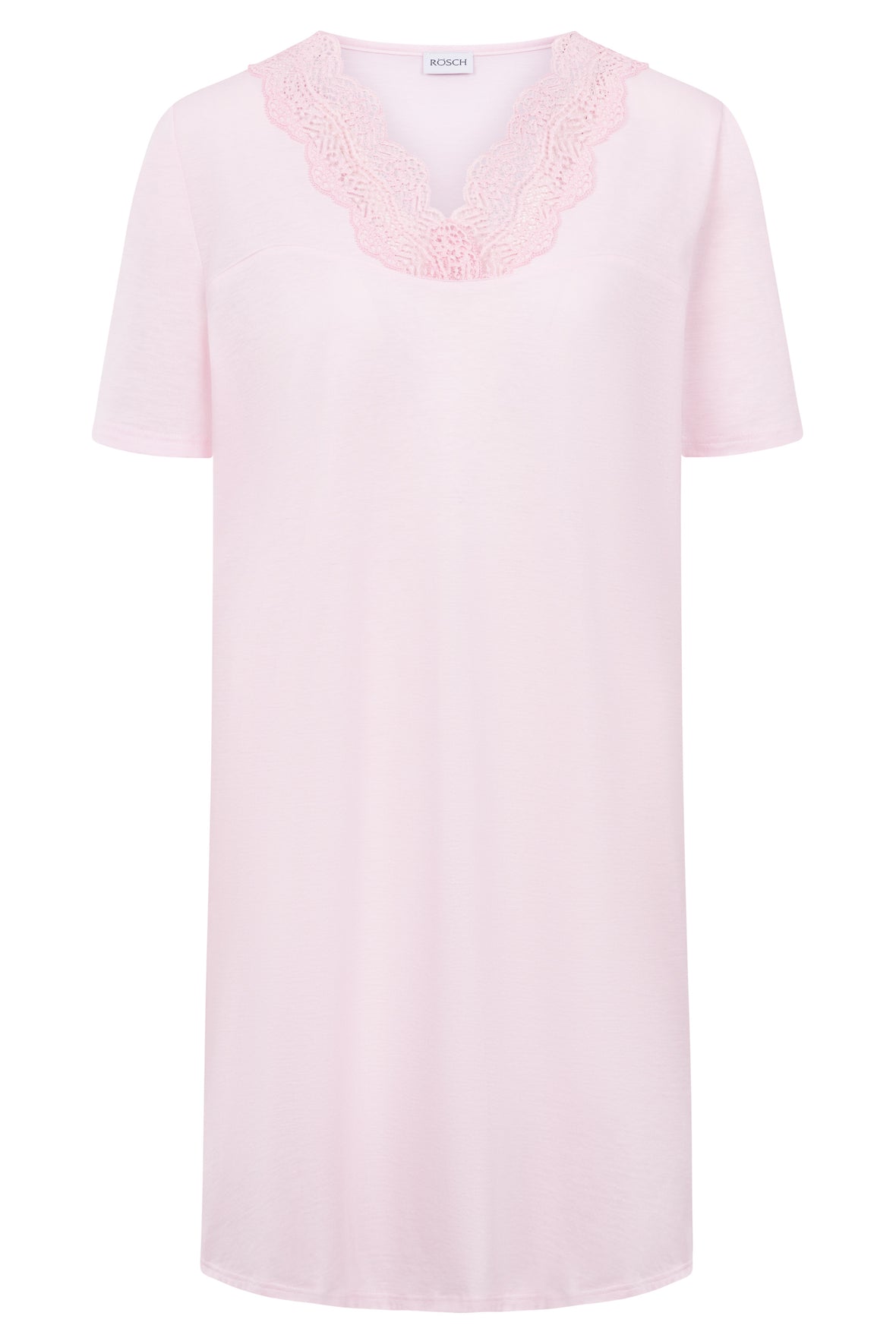 Rosch Cotton Short Sleeve Pink Nightgown