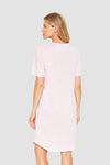 Rosch Cotton Short Sleeve Pink Nightgown