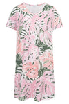 Rosch Cotton Tropical Leaves Print Nightgown
