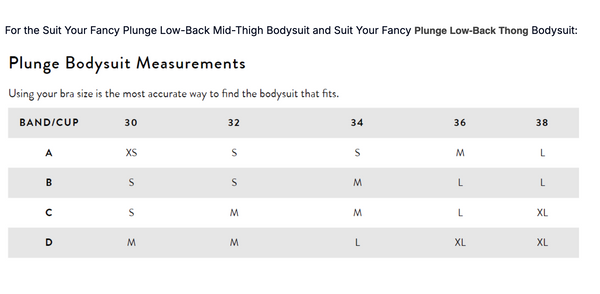 SPANX Suit Your Fancy Plunge Low-back Mid-thigh Bodysuit