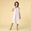 Mahogany Ella Cotton Cap Sleeve Nightgown