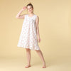Mahogany Ella Short Cotton Sleeveless Nightgown