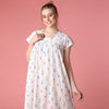 Mahogany June Cotton Cap Sleeve Nightgown