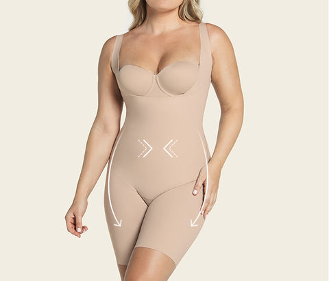 Leonisa Undetectable Step-in Mid-Thigh Body Shaper
