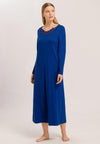 HANRO Naila Long Sleeve Long Cotton Gown