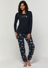Claudel Cotton Flannel Jogger Pajama Set
