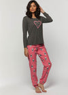 Claudel Cotton Flannel Jogger Pajama Set