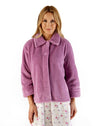 Luxury Waffle Fleece 24" Button Bedjacket