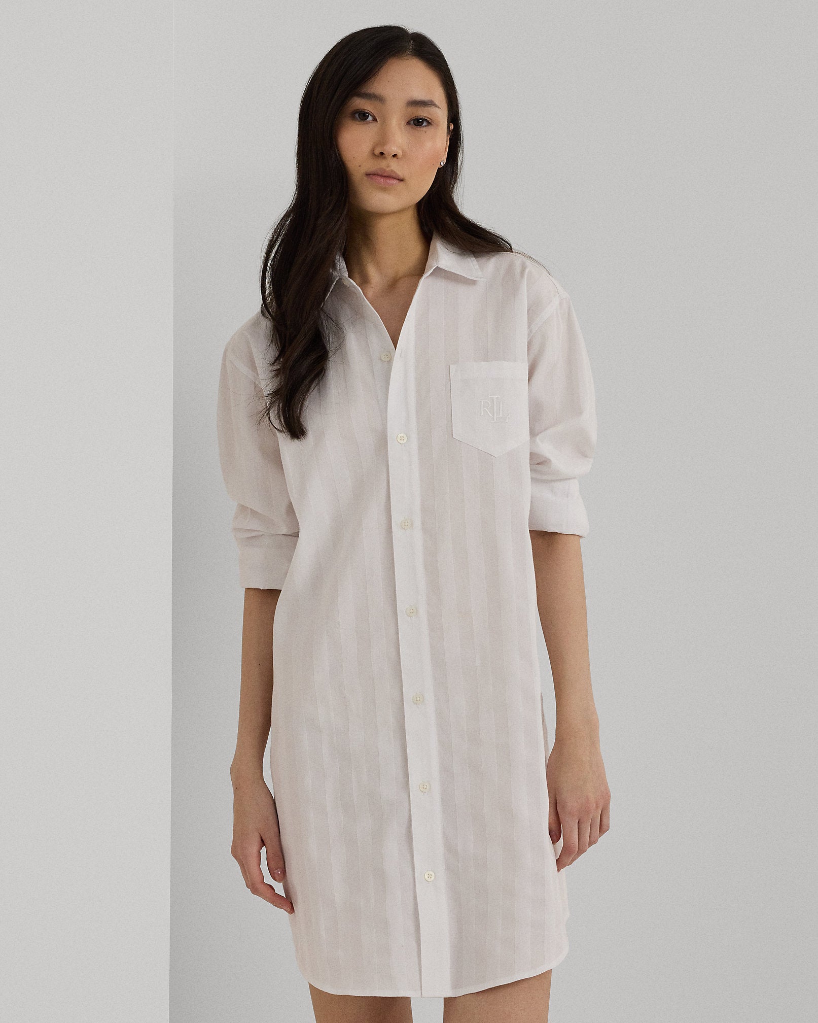 Lauren Ralph Lauren Long Sleeve His Shirt Sleepshirt
