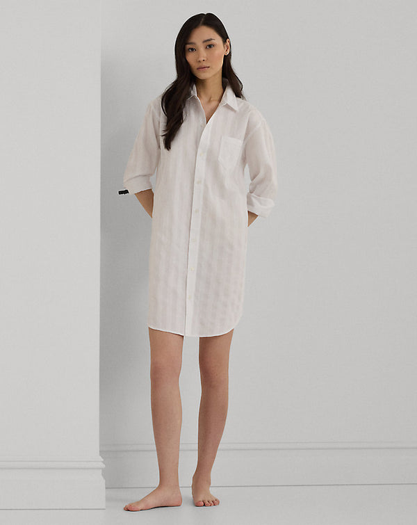 Lauren Ralph Lauren Long Sleeve His Shirt Sleepshirt