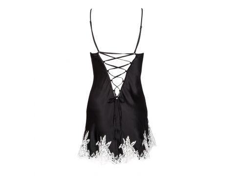 Lise Charmel Splendeur Soie Silk Babydoll ALC1780 Black - Monaliza's Fine Lingerie