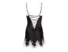 Lise Charmel Splendeur Soie Silk Babydoll ALC1780 Black - Monaliza's Fine Lingerie