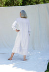 Eileen West Heritage Cotton Flannel Embroidery Long Nightgown