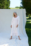Eileen West Heritage Cotton Flannel Embroidery Long Nightgown
